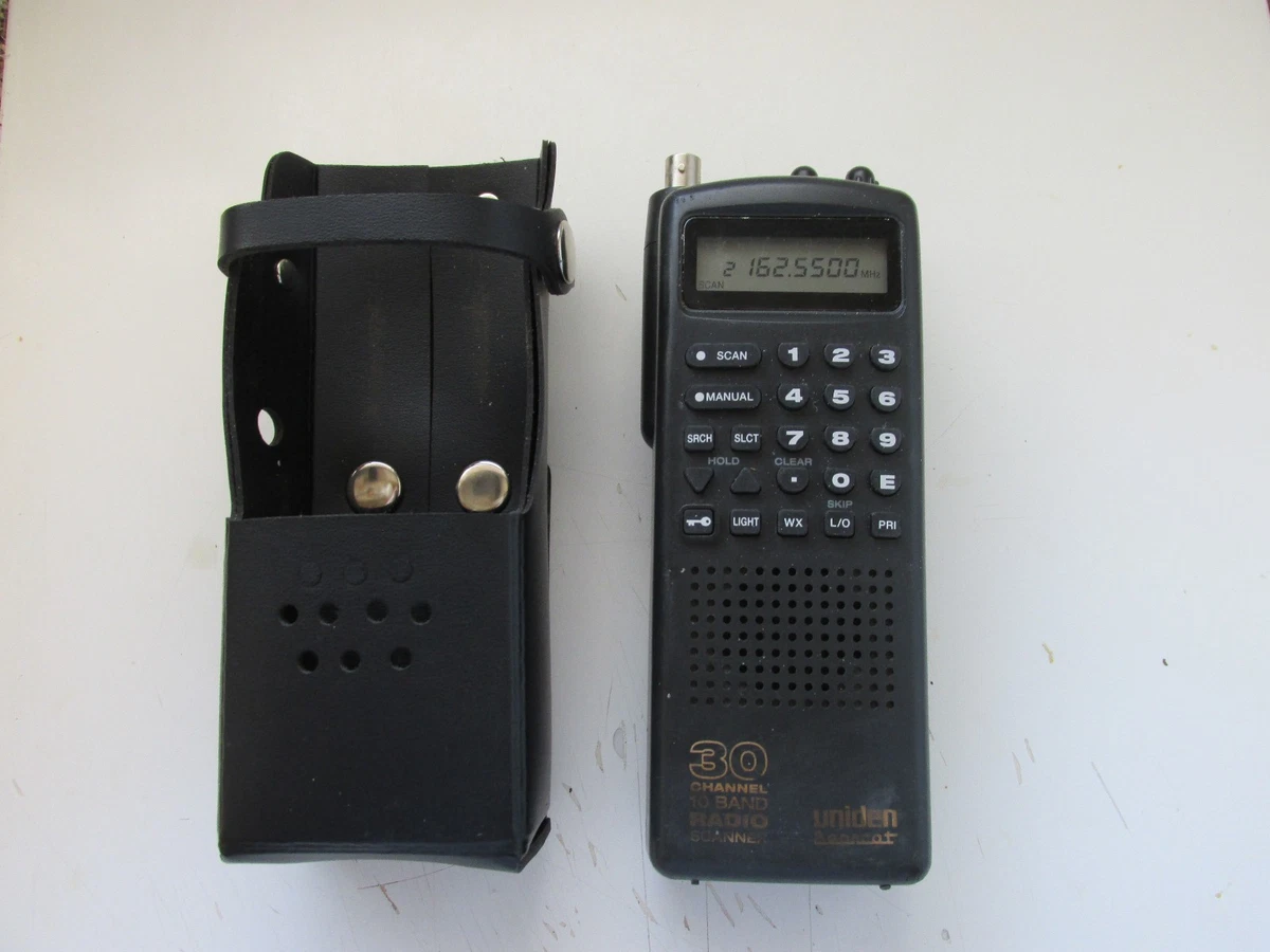 Scanner Radio Uniden BC60XLT-1 30 Canaux 10 Bandes – Portable Occasion