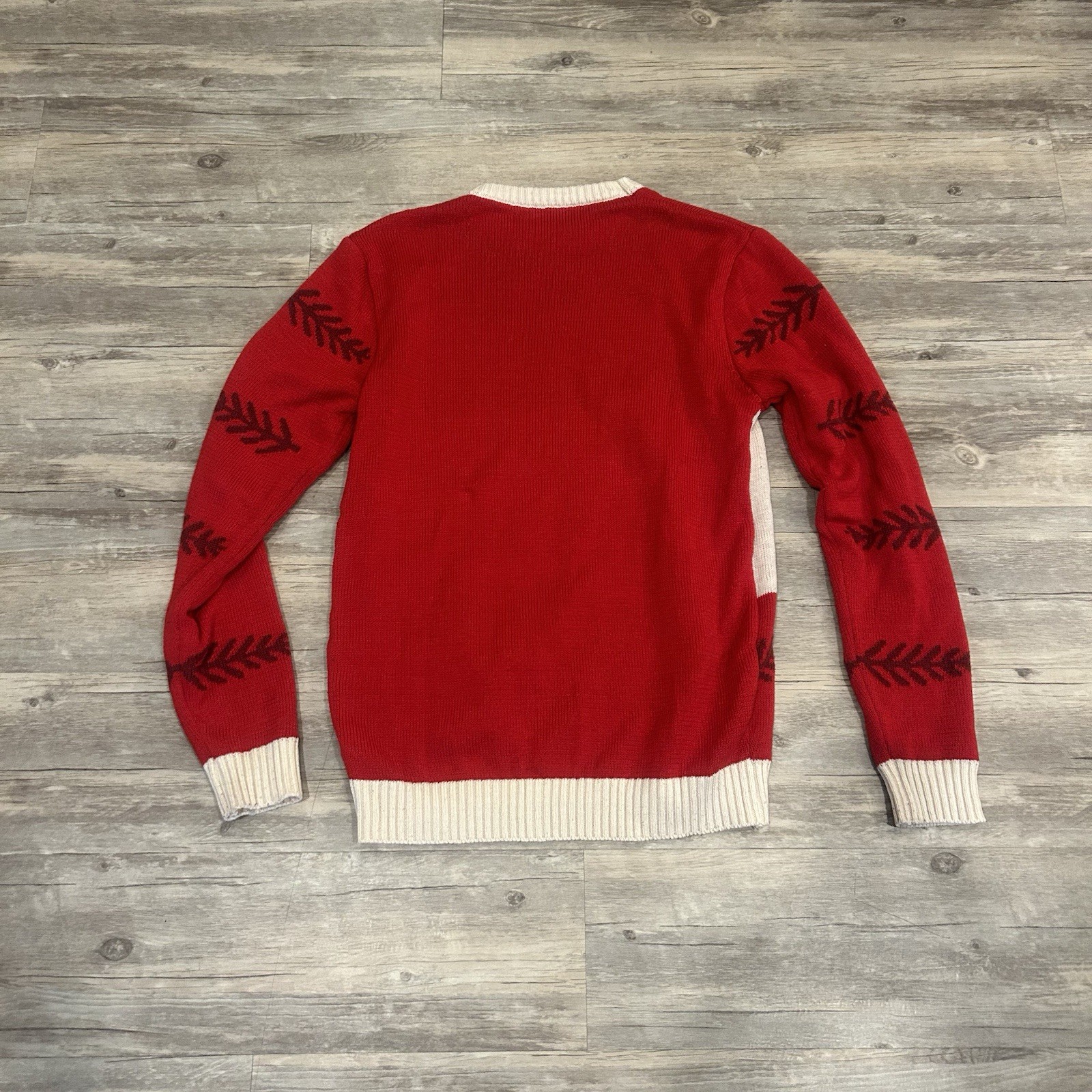 Maker's Mark Bourbon Whiskey Size M Christmas swe… - image 3