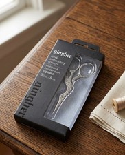 Gingher Stork Embroidery Scissors Metal 3  in 8 cm Blade Silver
