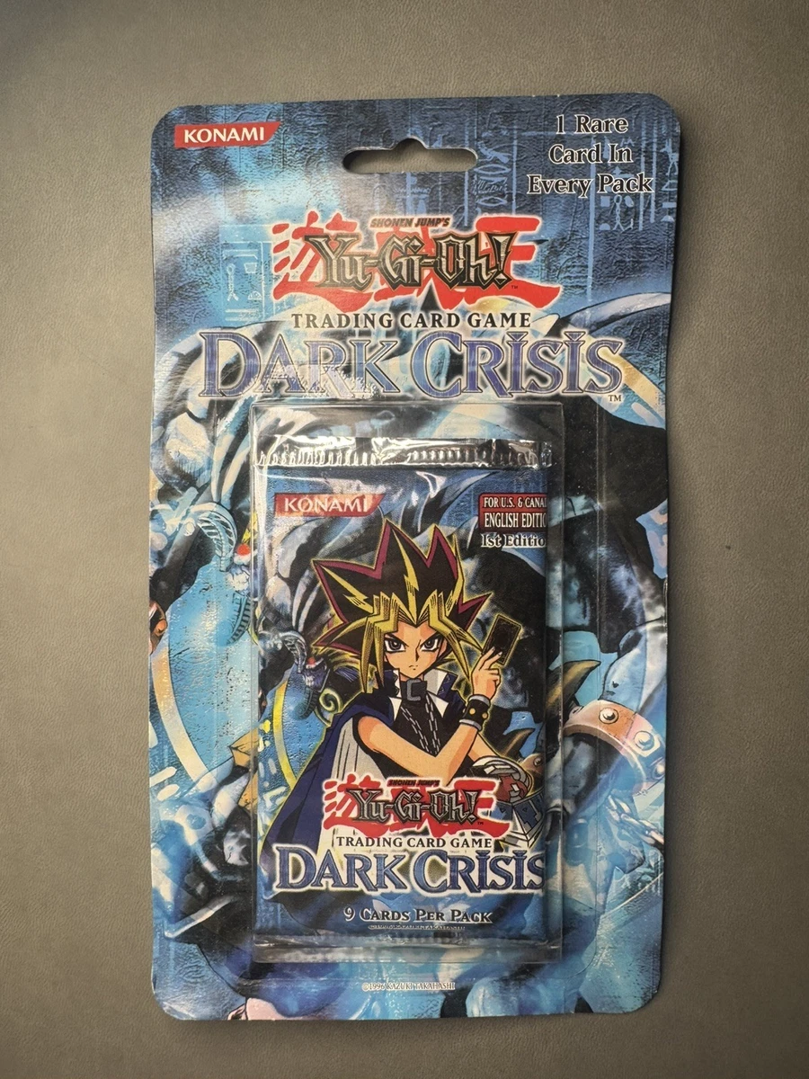 Yu-Gi-Oh! TCG Dark Crisis Sealed Collectible Card Game Packs for