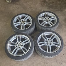 GENUINE BMW 1 Series 261M 18” Staggered E88 Alloy Wheels / Tyres