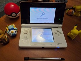 Nintendo 3DS Ice White Console (Japanese) &ndash; CTR-001 &ndash; Tested Working US Seller