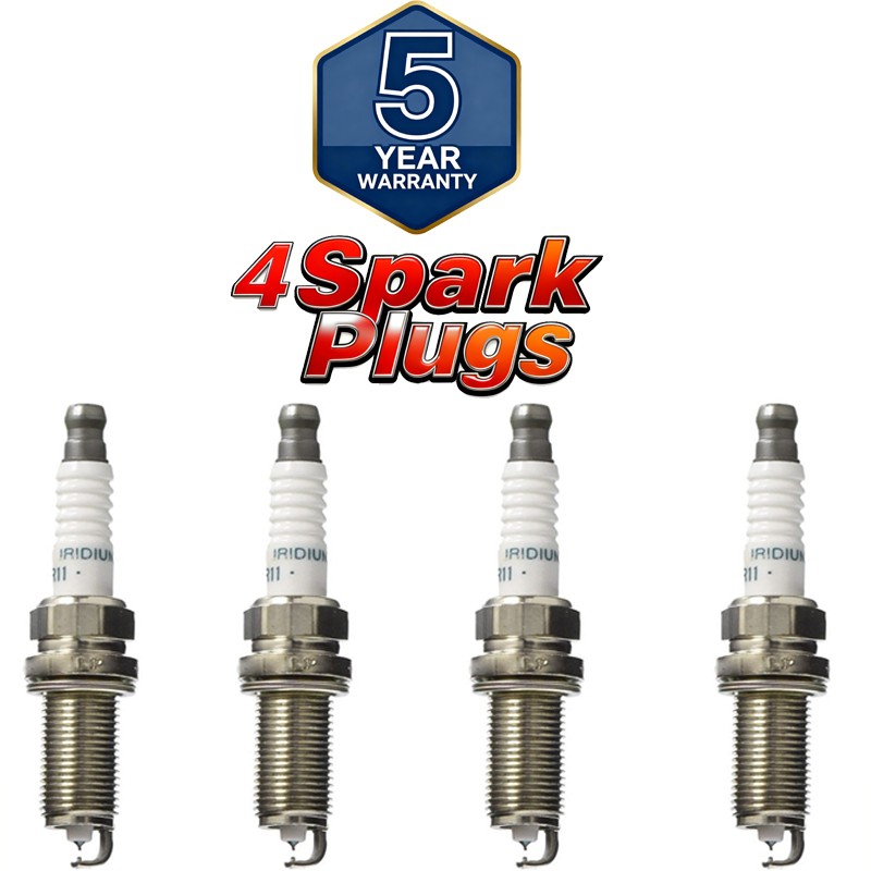 4Pc Iridium Spark Plug FXE20HR11 For Nissan Cube Versa Altima Sentra 22401-JD01B