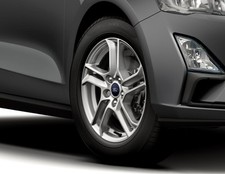 Originale Ford Cerchi in lega 16" a 5 razze, Sparkle Silver