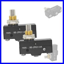 BE-2RQ1-A4 Plunger Micro Switch Pack of 2   25A SPDT Limit Switch for Car Lif...