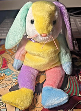 TY DIPPY the BUNNY (Yellow TUMMY)  BEANIE BABY - MINT with MINT TAG
