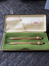 Cross Century Black 10k Gold Pen Pencil - Coke 1980s LA Olympic Games Committee