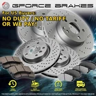F+R Drilled Rotors & Pads for 2020-2023 Dodge Durango SRT/Brembo