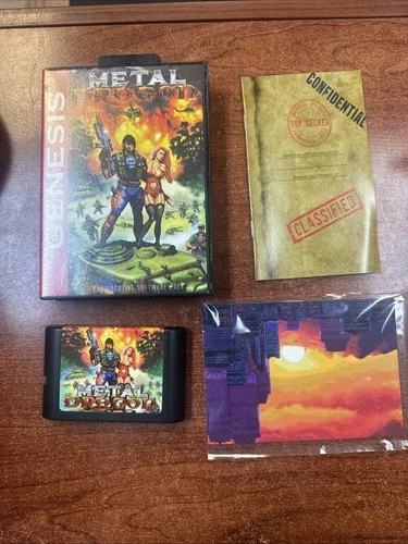 Homebrew- Metal Dragon (Sega Genesis, Vintage Video game)