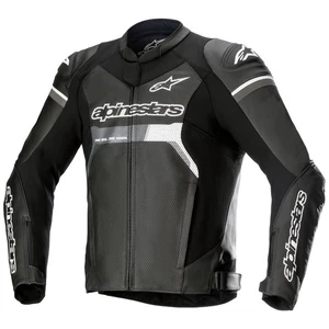 Alpinestars GP Force Airflow Leather Motorcycle Motorbike Jacket - Black