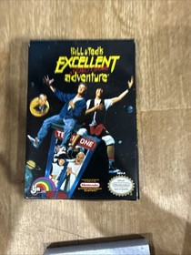 Bill & Ted Excellent NES Nintendo Box Manual CIB Complete Promo  POSTER Nm