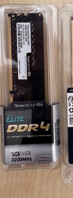 16 GB Team Group Elite DDR4 3200MHz Double Sided