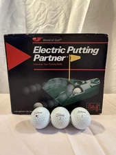 Electric Putting Partner Automatic Ball Return with 3 Titleist ProV1s