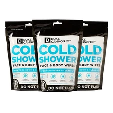 Duke Cannon Cold Shower Cooling Field Towels – Menthol 1 Count (Pack of 3) 