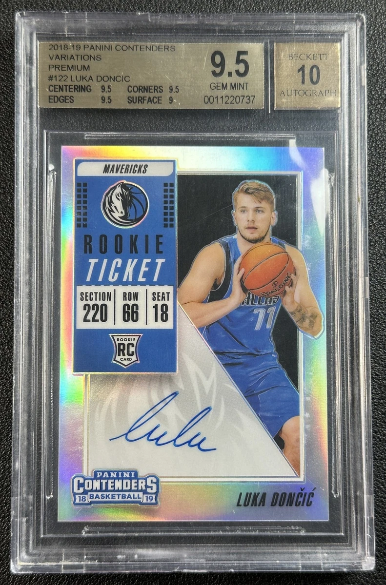 Luka Dončić Basketball Sports Trading Cards & Accessories