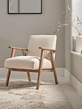 Comfortable Relaxed Natural Lounge Chair