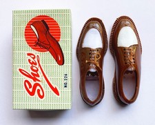 Zapatos Marrón Novedad Juguete Infantil ENDEAVOR De Colección con Caja Original Nº 226