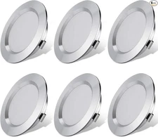 12V LED Lights for RV Camper Van Trailer - 3W neutral 4500K-Neutral Pack of 6