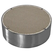 Wood Stove Catalytic Combustor, 6" Round Ceramic Catalytic Combustor for Wood...