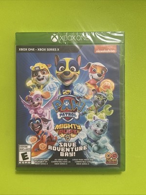 Paw Patrol Mighty Pups Save Adventure Bay Xbox Series X, Xbox One New Sealed 