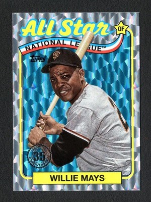 Willie Mays 2024 Topps Series 2 #89ASB-4 1989 All-Star Silver Foil Giants