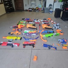 nerf gun lot used guns