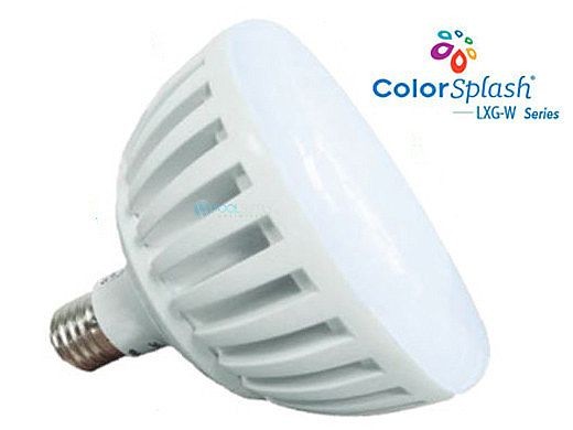 J&J Electronics ColorSplash LXG-W RGB + White LED Pool Lamp 12V