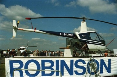 Negativ G-HUMF Robinson R22 Beta Helicopter 35mm ungerahmt sro-IG7-19