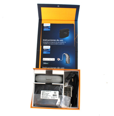 NEW Philips Hearlink 9040 MNR T R BE Pair with Charger Plus - Authentic