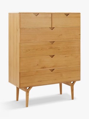John Lewis Kommode X-Ray Eichenholz 3 Schubladen, Eiche UVP 899£ R24
