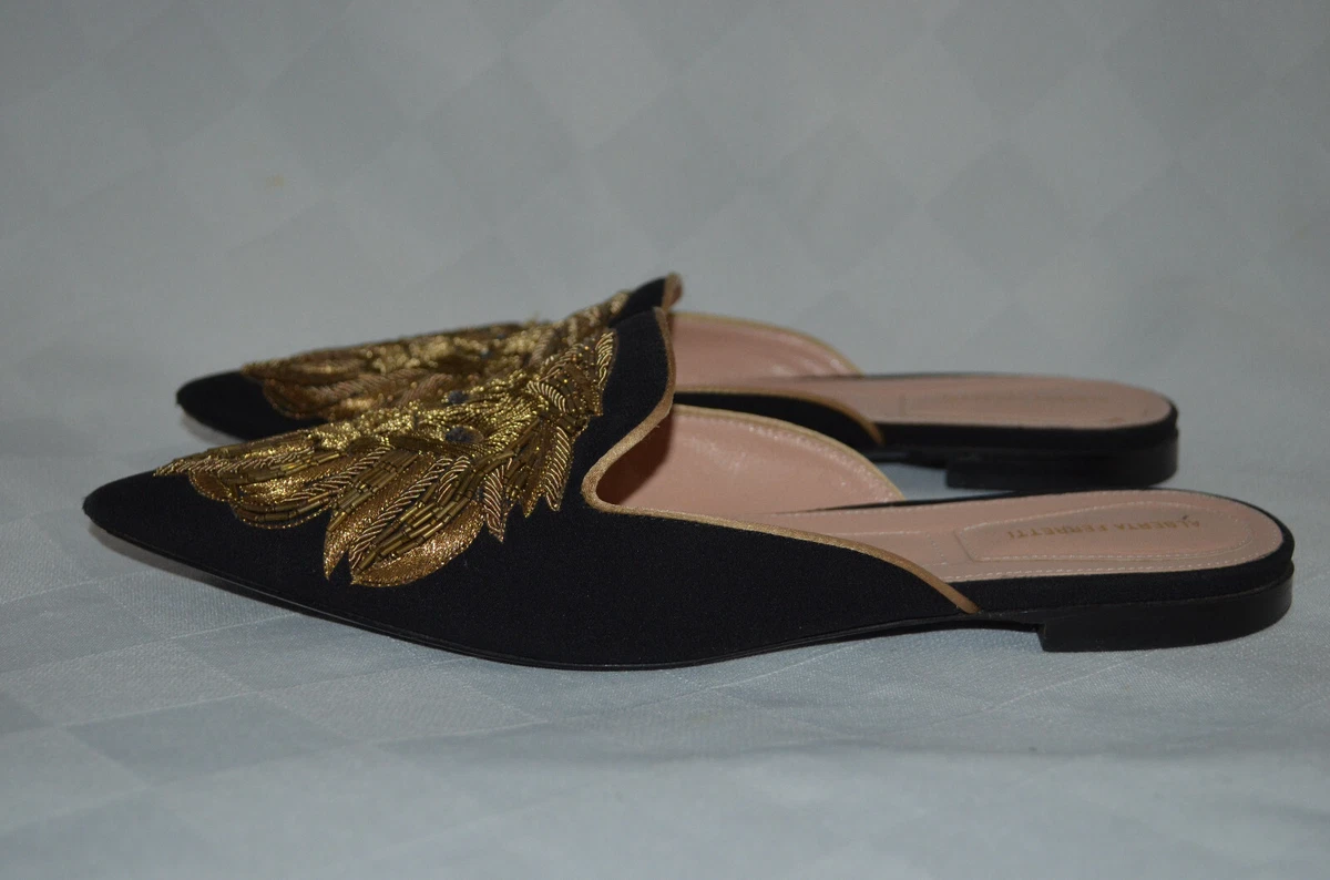 Alberta ferretti mules clearance