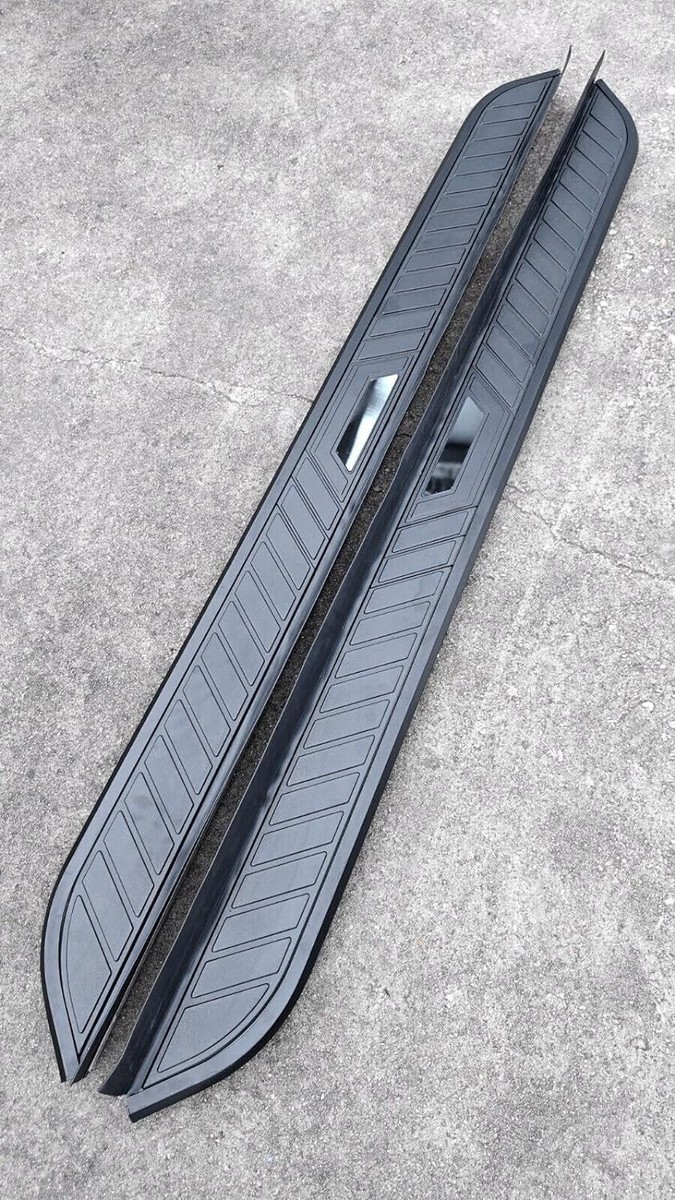 SUV Accessories YHTAUTO 5.5 Running Boards For Toyota RAV4 2019-2024 - Aluminum Black Powder Side Steps Soft Jersey Crew Neck Top