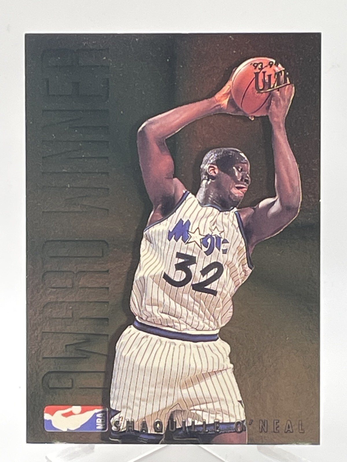 Shaquille O'Neal 1993-94 Fleer Ultra Award Winner #4 Insert F9 1