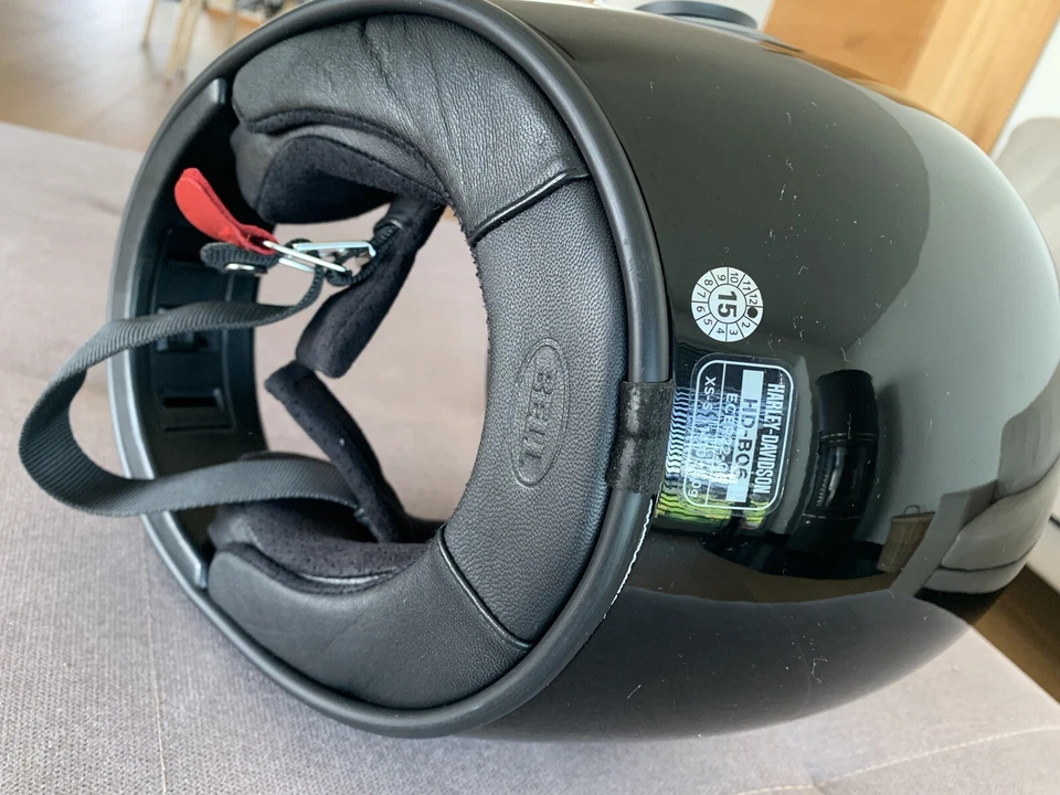 Bell Bullitt Harley Davidson Motorrad Helm - Bild 2 von 4