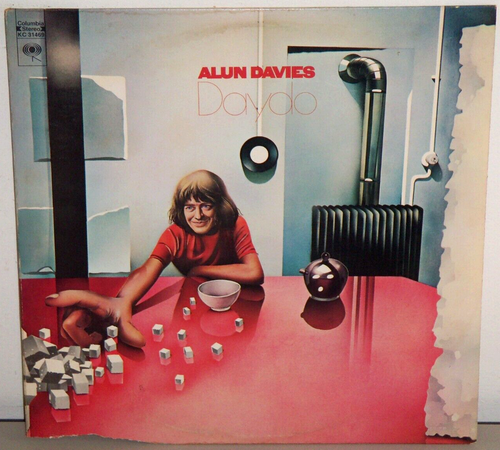 (PROMO) ALUN DAVIES DAYDO VINYL LP SCHALLPLATTE (1972) EINLAGE "SCHÖNES VINYL"