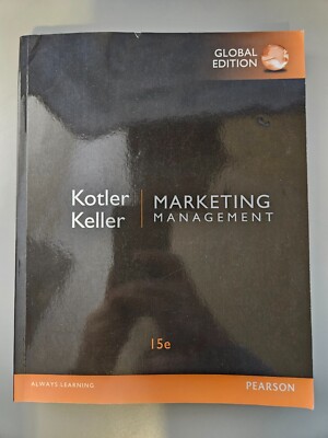 Marketing Management 15e 15th Edition Global Edition Keller Kotler