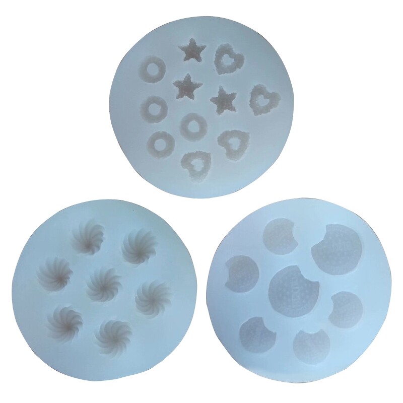 Multiple Shapes Silicone Baking Mold Candy Chocolate Fudge Mold Dessert