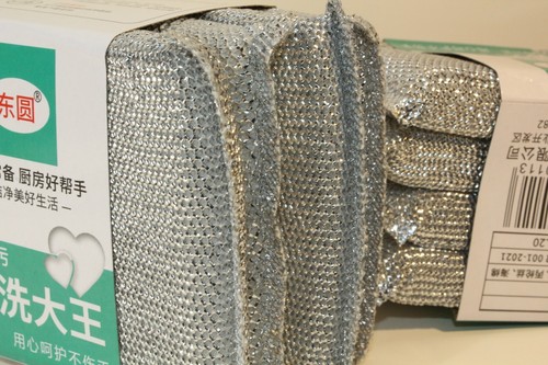 Dish scrubber sponge- non scratch scouring pad (4 packages / 16 scrubbers total) - Picture 6 of 12