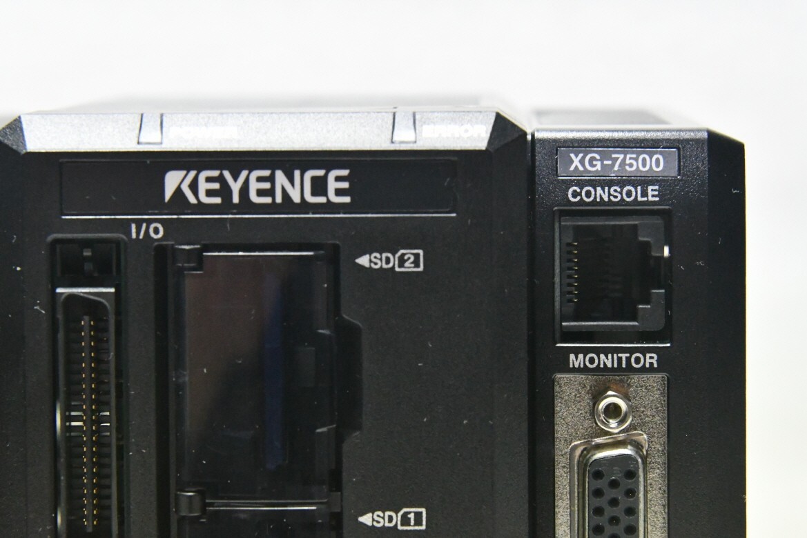 KEYENCE XG-7500 VISION CONTROLLER, XG-S035CH, XG-S035CU CAMERA(2