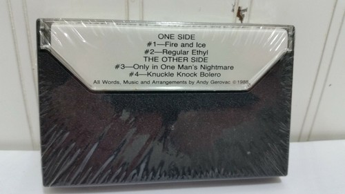 ONE MAN’S NIGHTMARE Cassette Tape Sealed 1988 NOS Andy Gerovac 8C611 Fire Ice ++ - Picture 8 of 10