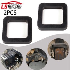 2pcs 2 Rubber Cushion Silencer Pad For Trailer Hitch Receiver Reduce Tow Rattle 2pcs 2 Rubber Cushion Silencer Pad For Trailer Hitch Receiver Reduce Tow Rattle
