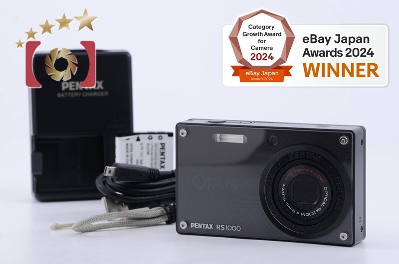 Pentax Optio RS1000 Black 14.0 MP Digital Camera [Excellent