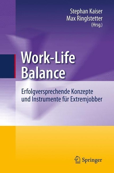 Work-Life Balance | Buch | 9783642117268-image