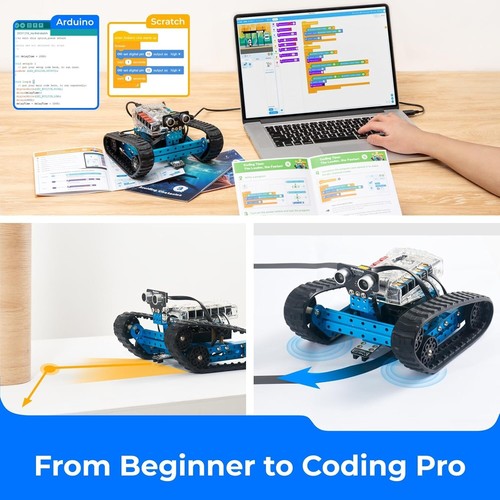 Mbot Ranger 3 in 1 Robot Toys, Coding Robot Kit STEM Educational Building Toys S - Picture 5 of 8