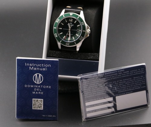 Dominatore Del Mare DD-8009-02 Automatic Wrist Watch, New with Papers, Free Ship - Picture 2 of 9