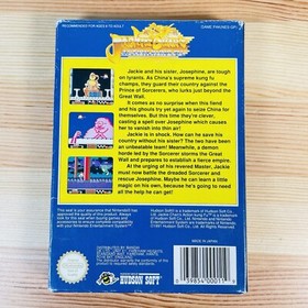 NES Jackie Chan Action Kung Fu NES Nintendo Boxed No Manual PAL