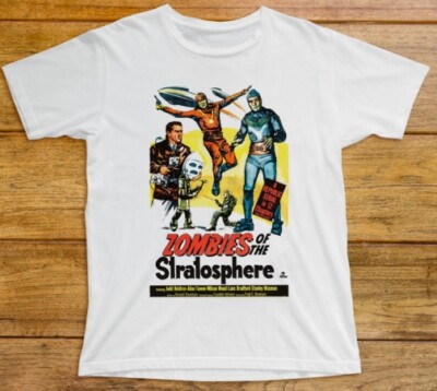 Zombies Of The Stratosphere T-Shirt 719 Serie Science Fiction Sci-Fi Invaders