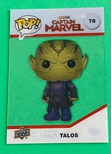 Upper Deck Funko Trading Card TALOS #78 Clear Cut 1:288 Hit Variant 2023 NM/M
