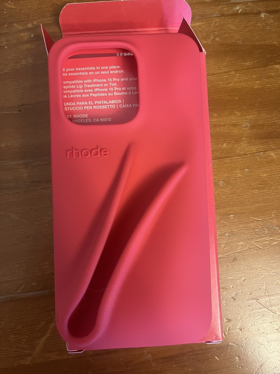 rhode 15pro guava spritz ケース＋リップ