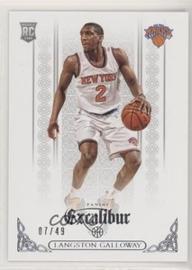 2014 Panini Excalibur Basketball Silver Langston Galloway #170